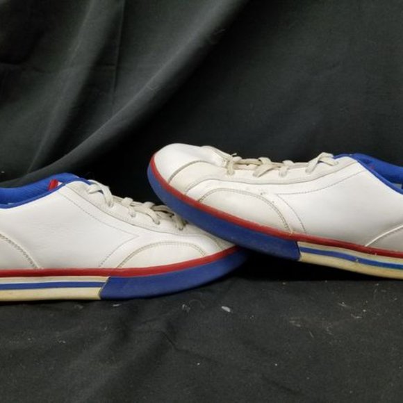 Retro Air Jordan Philly Low Rise Shoe Sz 9 Leather, White, Round Toe - Picture 4 of 10